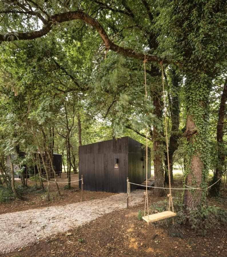 A Leira 116 Cabanas De Diseno Саррия Экстерьер фото